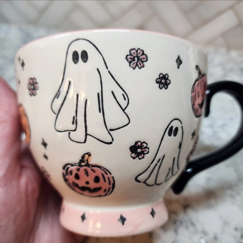 Gobbling and Ghoul mug set of 2 - Picture 2 of 4